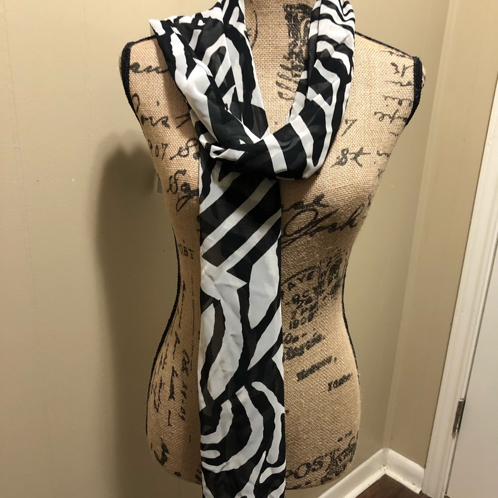 Chico’s animal print scarf